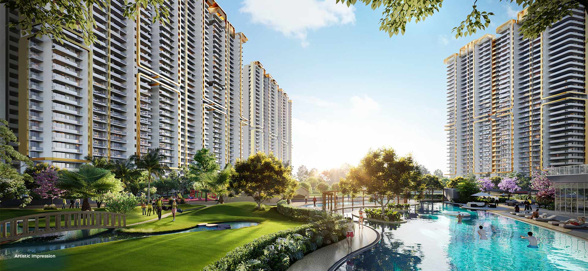 M3M Mansion Sector 113  Gurgaon, Dwarka Expressway,  3/4 BHK Flats