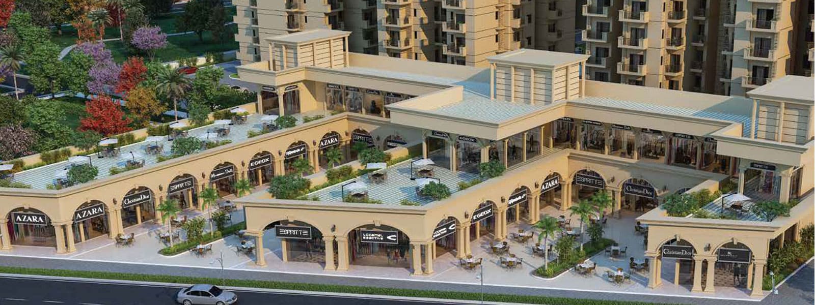 MRG Bazaar 93 Gurgaon, Affordable Commercial Society Shops